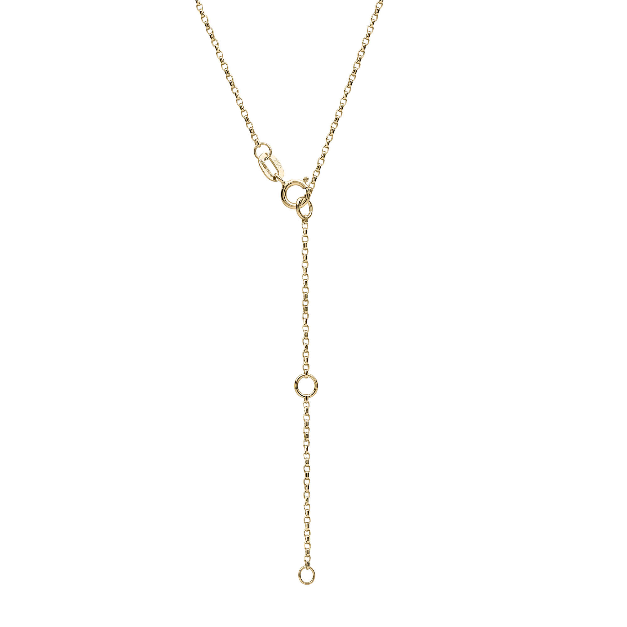 Trend Yellow Gold Pearl and Diamond Necklace Yoko London